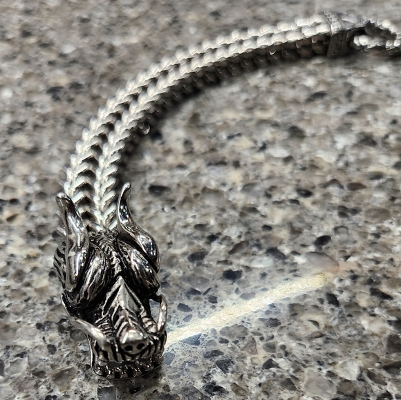Stainless Steel Dragon 🐉 Bracelet - Picture 3 of 5